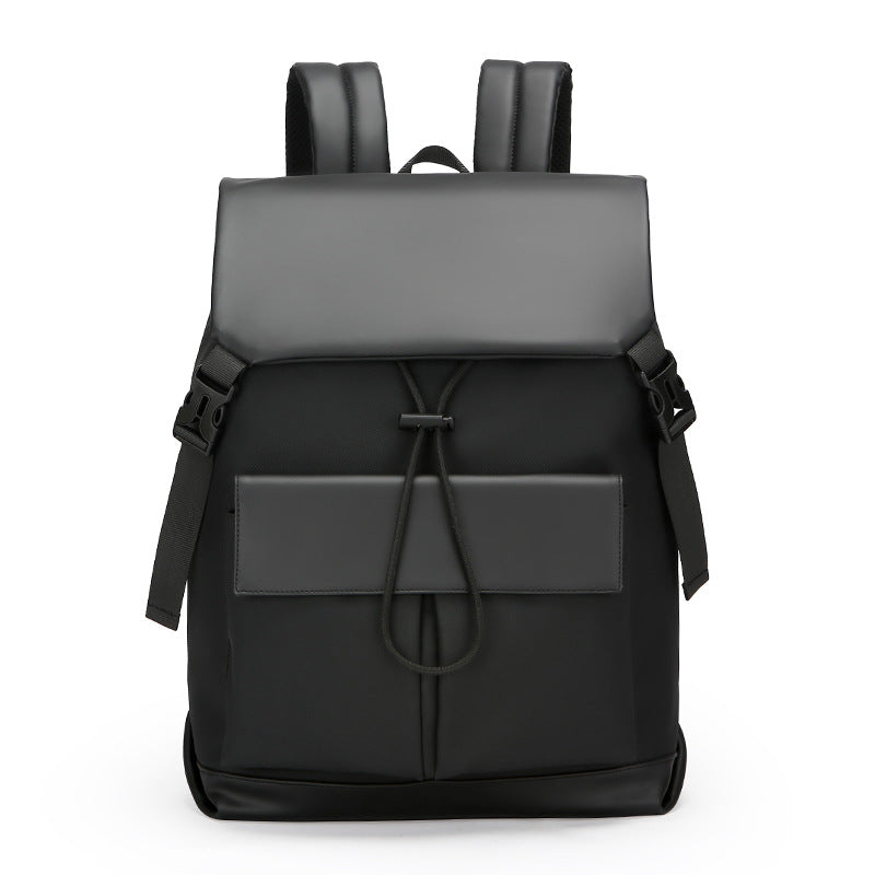 Stylish Water-Resistant Rolltop Backpack Bowlift