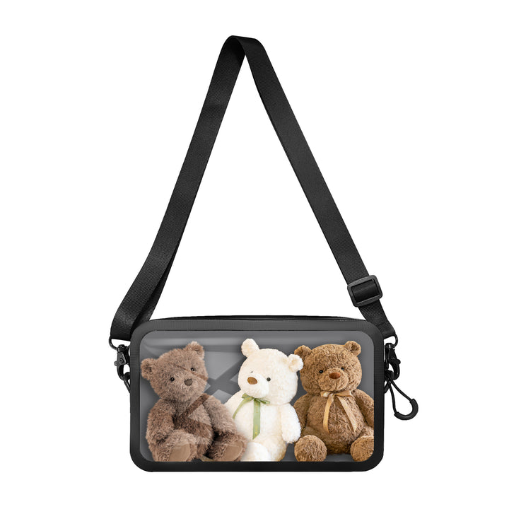 Waterproof shoulder bag with transparent smartphone case Bowlift