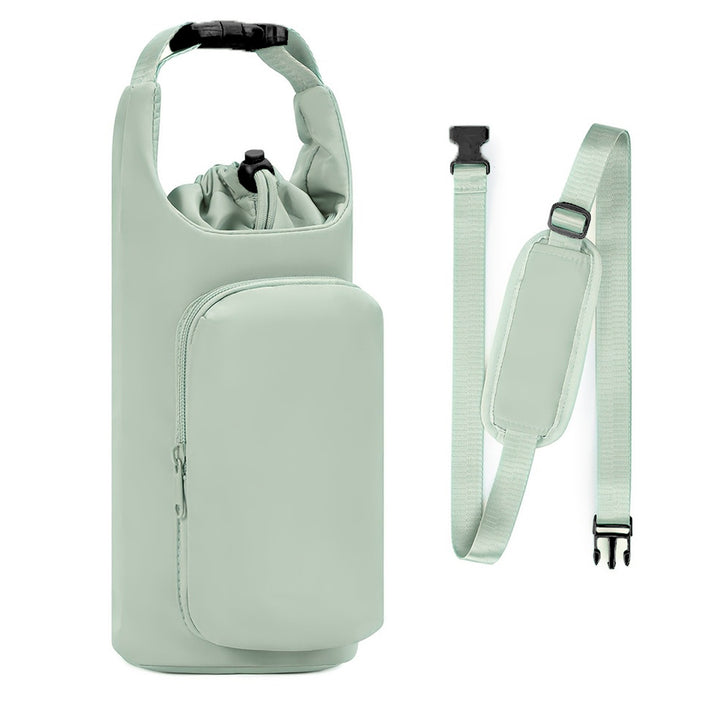 Shopping bag with insulated water bottle compartment Bowlift