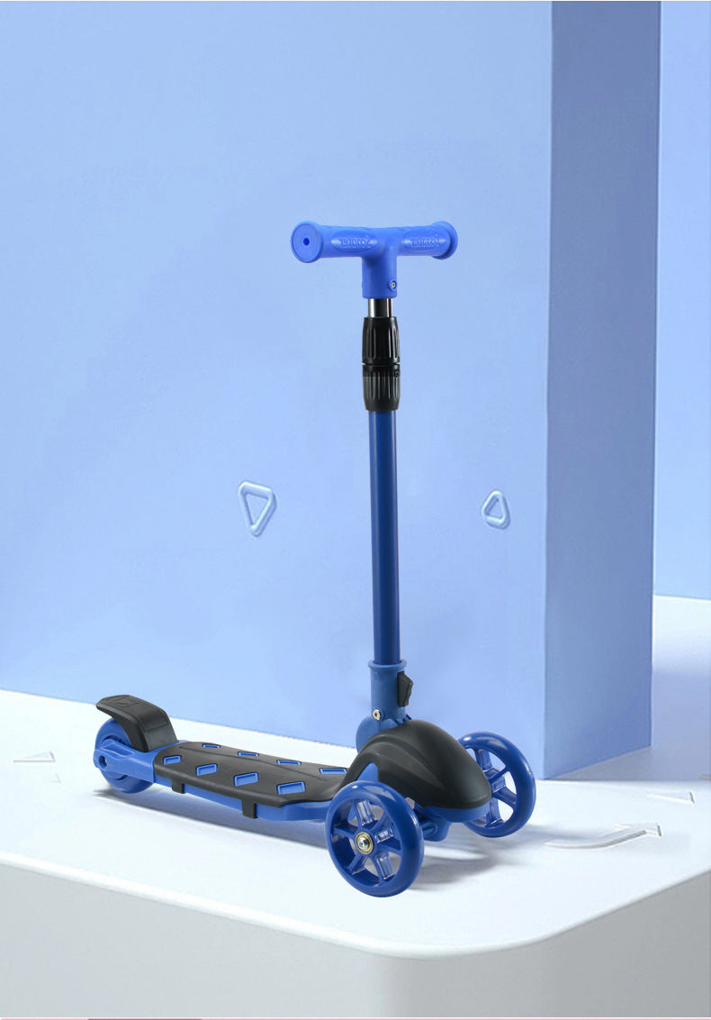 Adjustable Lean-to-Steer Scooter Bowlift