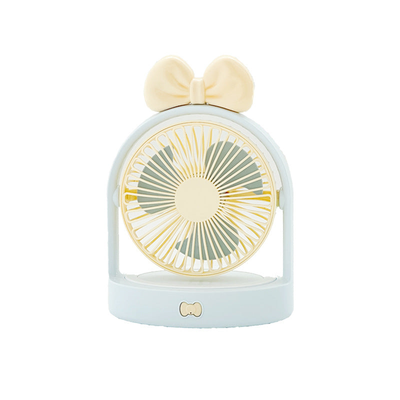Ladies Portable Mini Fan with Cute Design Bowlift
