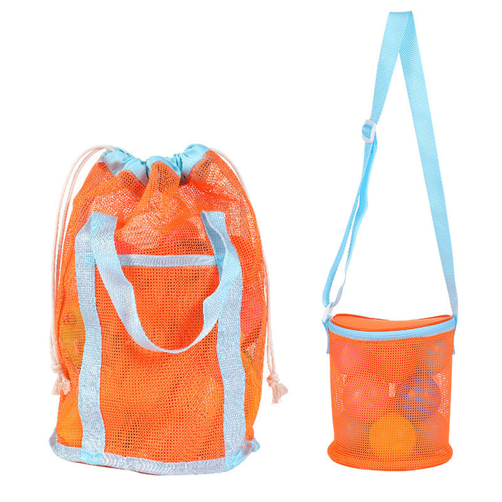 Sporty Shoulder Bag Made of Breathable Mesh Material Bowlift