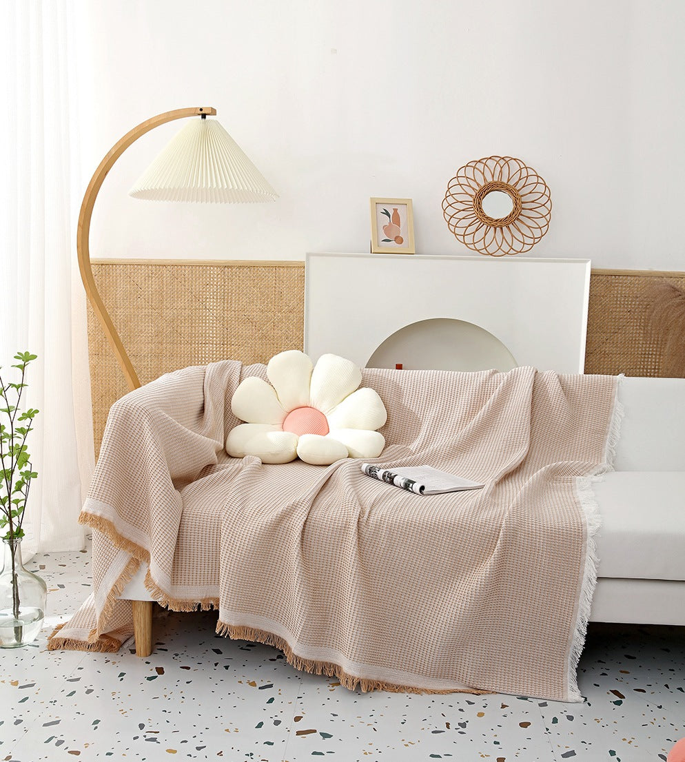 Cozy Textured Sofa Cover