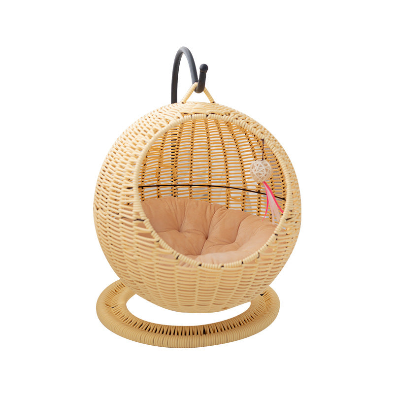Hanging basket with comfortable padding Bowlift