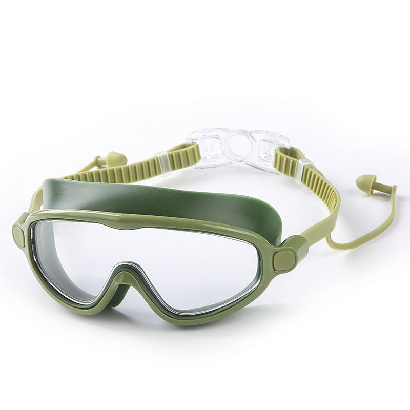Comfortable swimming mask with anti-fog coating Bowlift