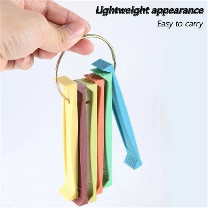 Unisex One Size resealable food bag with clips on the connection ring for organizing pantry and travel Bowlift