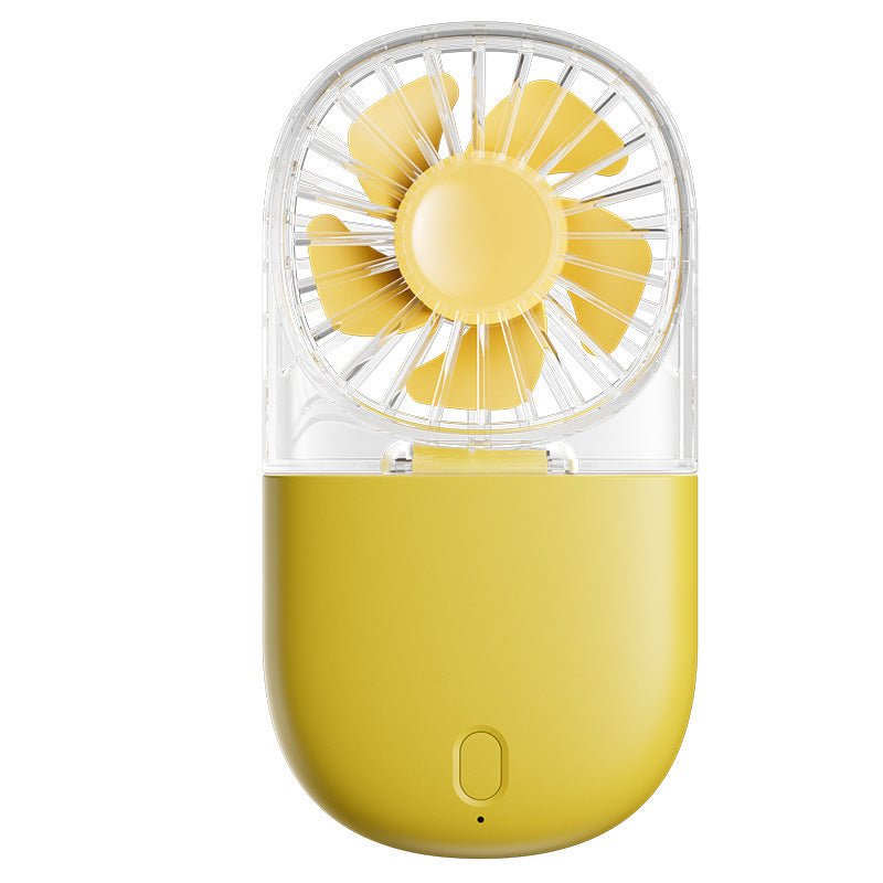 Women's Portable Mini High-Performance Fan with USB Charging Function Bowlift
