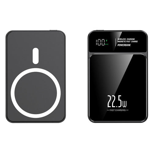 Portable power bank with wireless charging function and digital temperature display Bowlift
