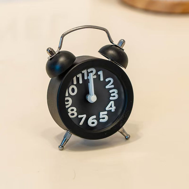 Classic alarm clock with double bell mechanism Bowlift