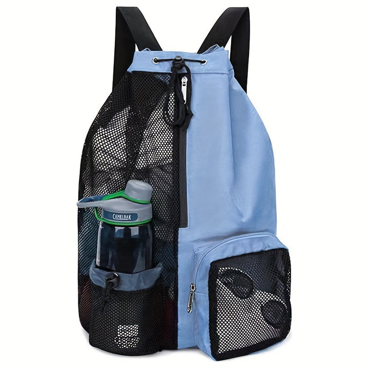 Sporty and Airy Mesh Backpack Bowlift