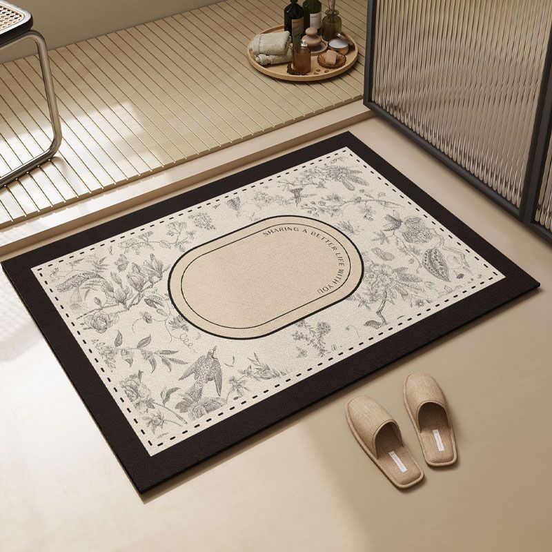 Nature-Inspired Decorative Area Mat