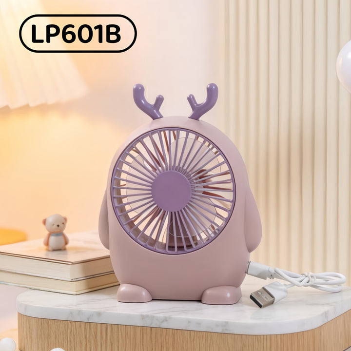 Ladies handheld fan with cute animal design Bowlift