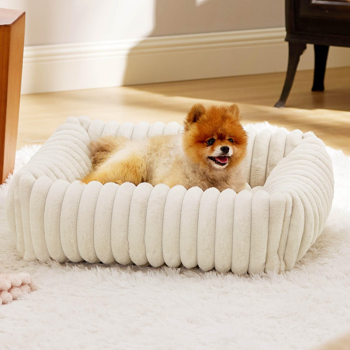 Luxurious Bolstered  Lounge  Dog Bed