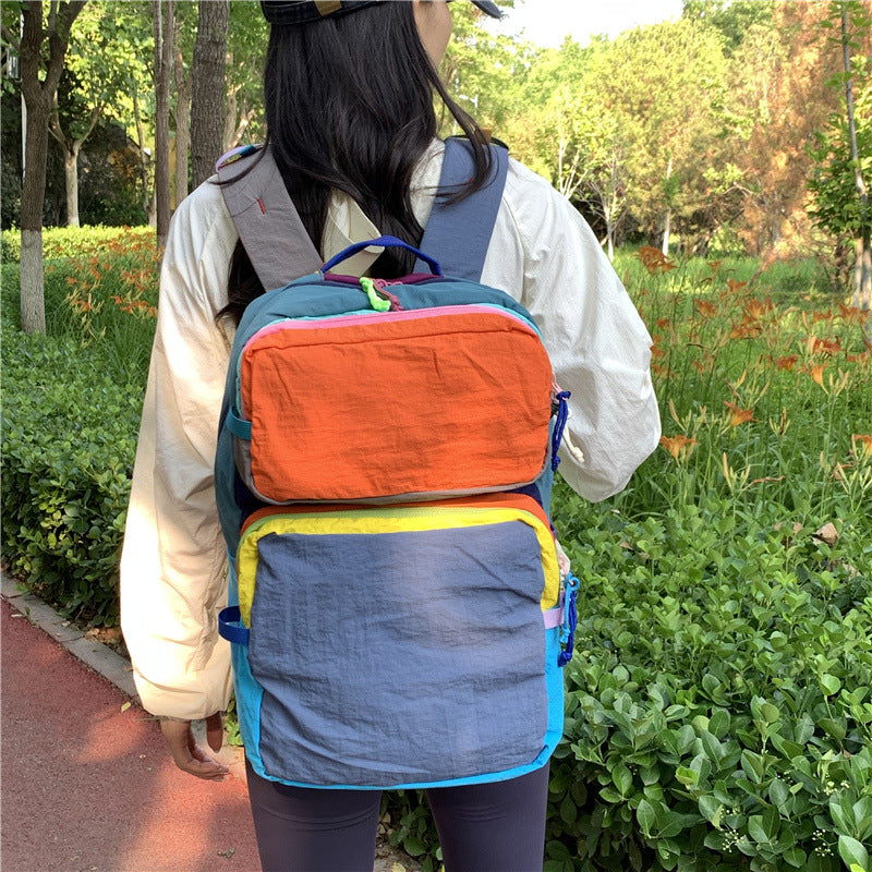 Multi-Compartment Travel Backpack Bowlift