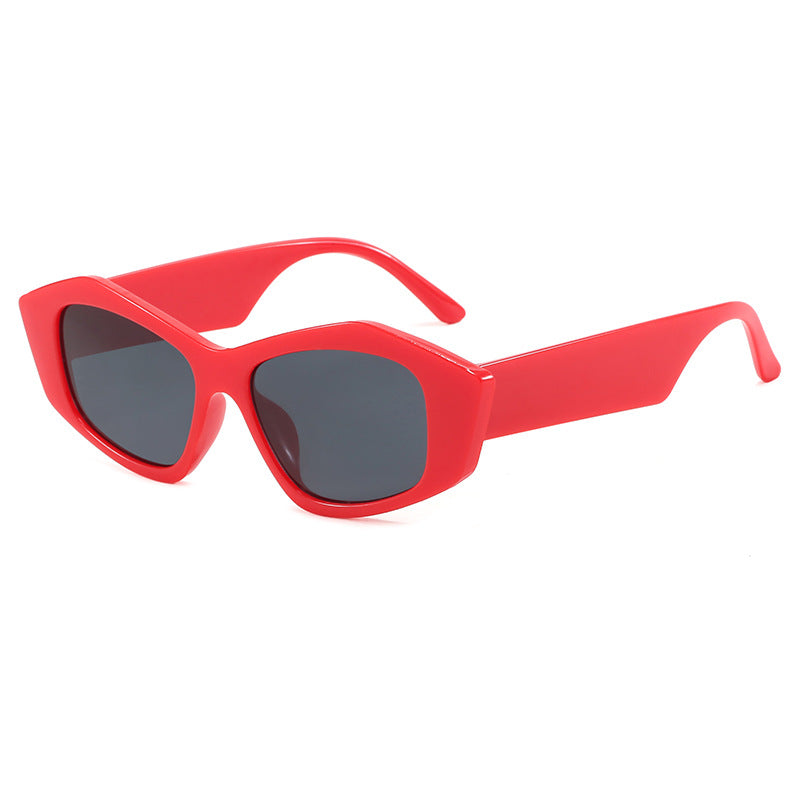 Ladies Creative Sunglasses in Exotic Leopard Pattern Bowlift
