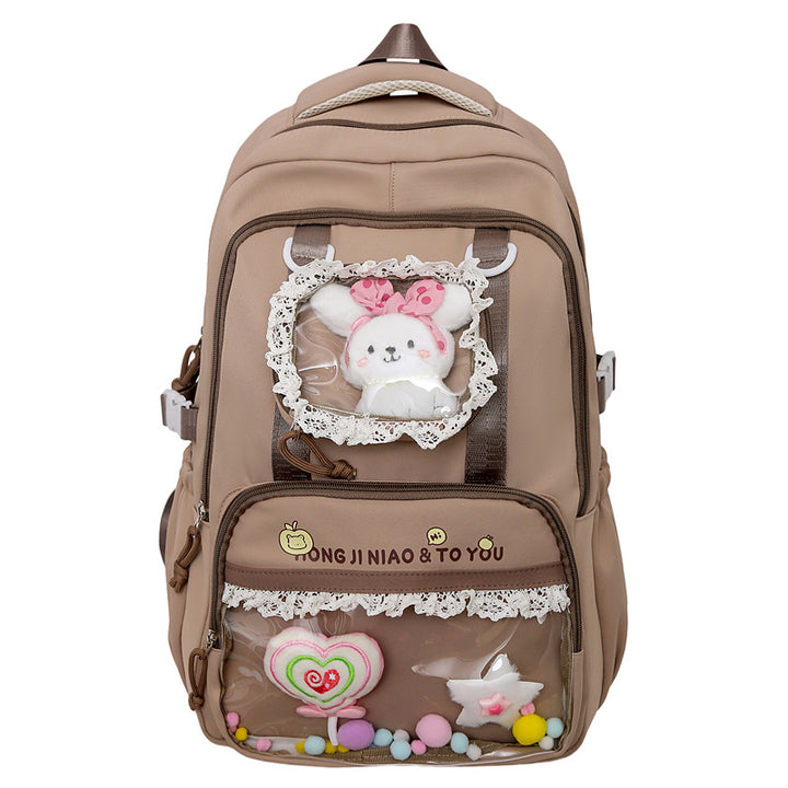 Cute Plush Adventure Backpack