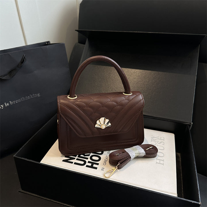 WoElegant Quilted Shoulder Bag Bowlift