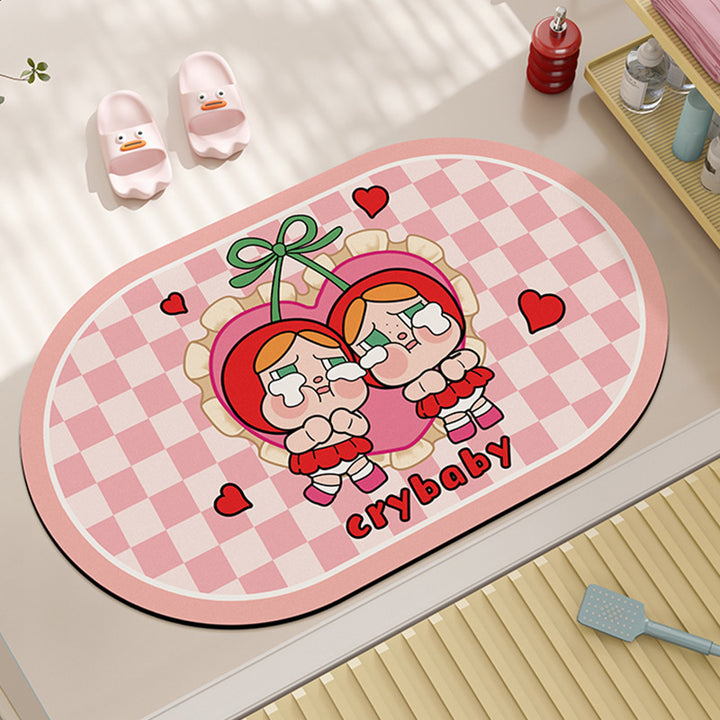 Playful Character Bath Mat