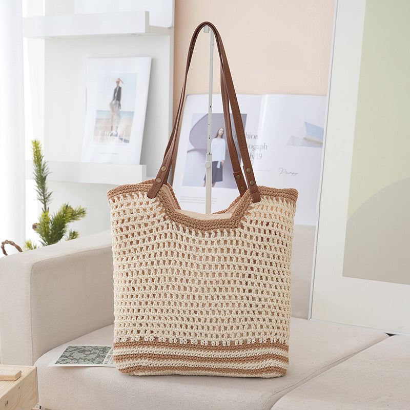 Timeless straw tote bag Bowlift
