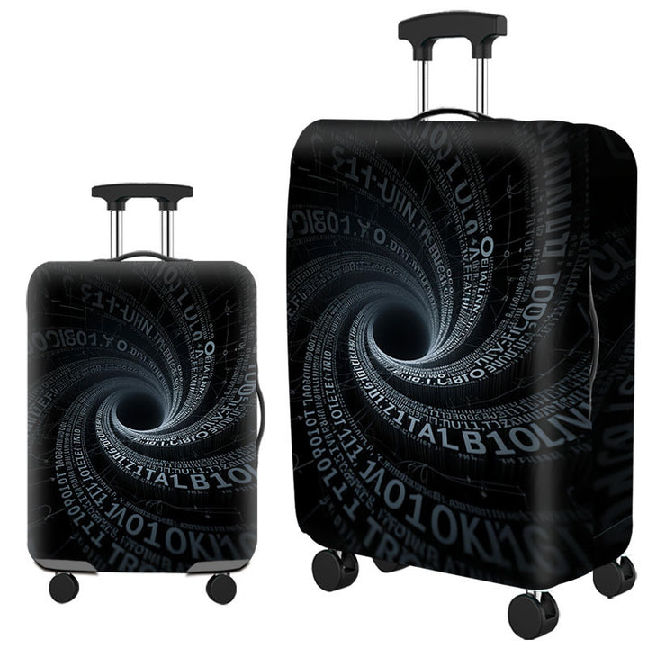 Artistic Cat-Themed Hard Shell Suitcase Bowlift