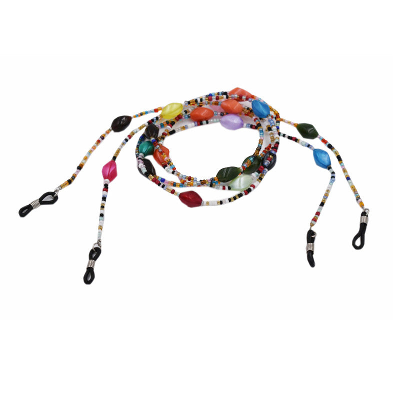 Colorful Beaded Eyewear Retainer Bowlift