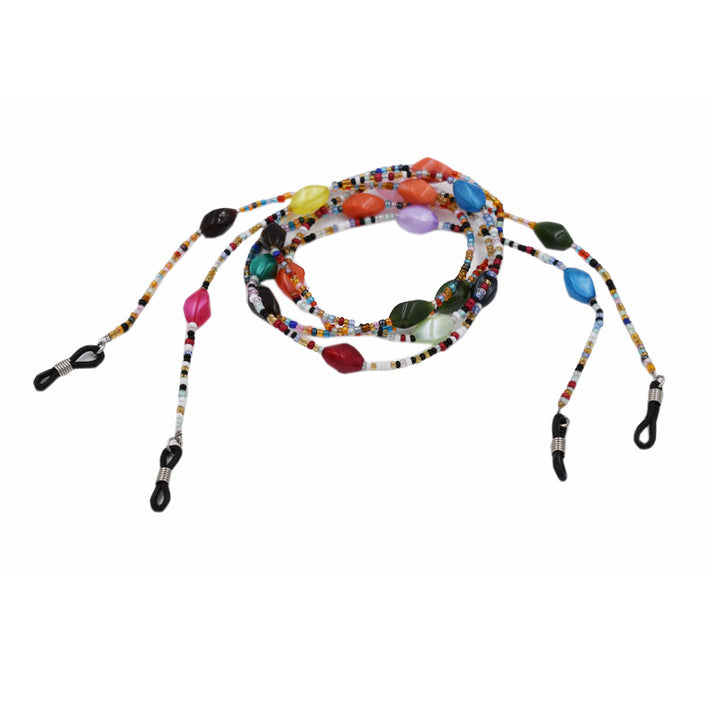Colorful Beaded Eyewear Retainer Bowlift