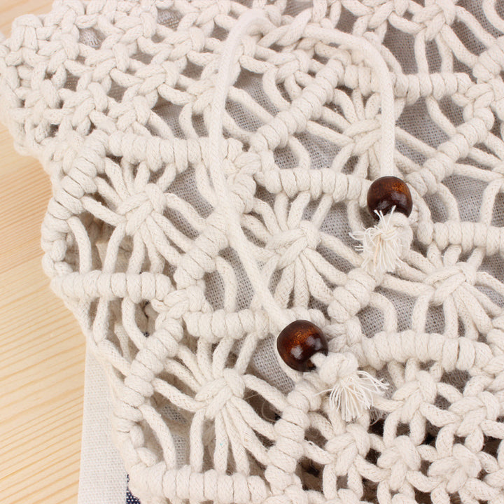 Handmade Macrame Shoulder Bag Bowlift