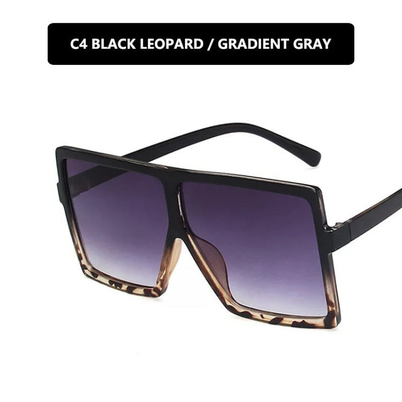 Women's stylish oversized sunglasses in elegant square design Bowlift