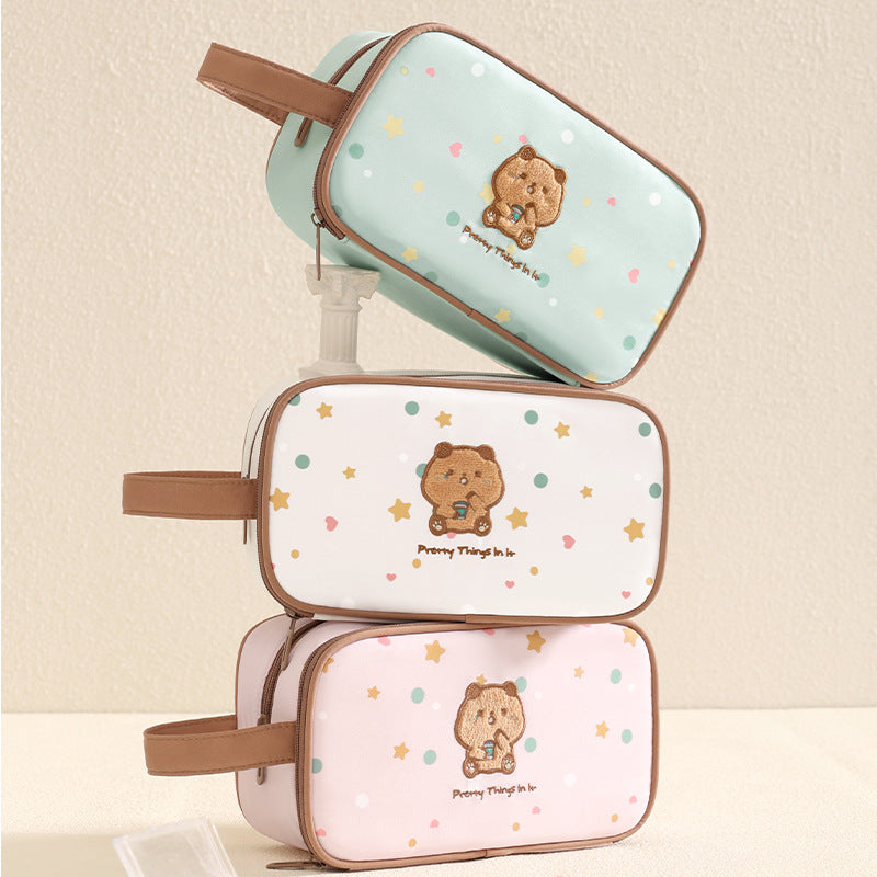 Cute Animal Pattern Makeup Pouch Bowlift