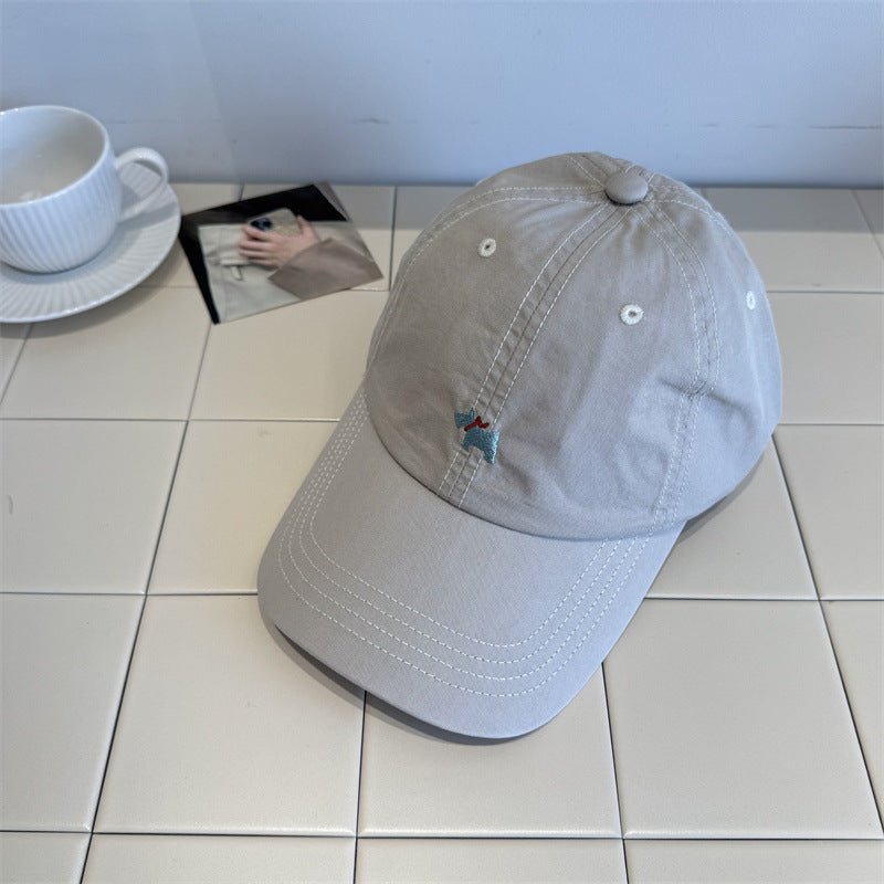 Women's Casual Washed Cotton Baseball Cap Bowlift
