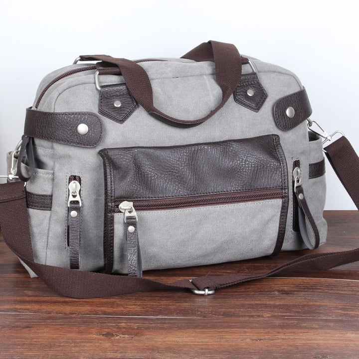 Shoulder bag with multiple compartments and comfortable carrying system Bowlift