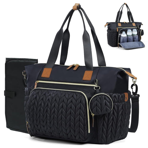 Practical diaper bag with insulated compartments Bowlift