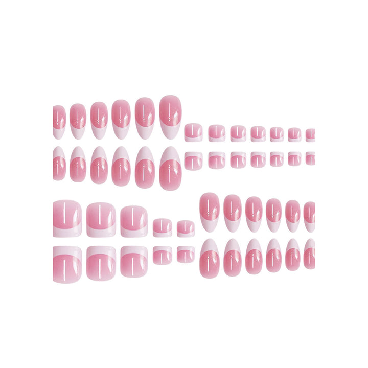 Elegant French Tip Nail Art Bowlift