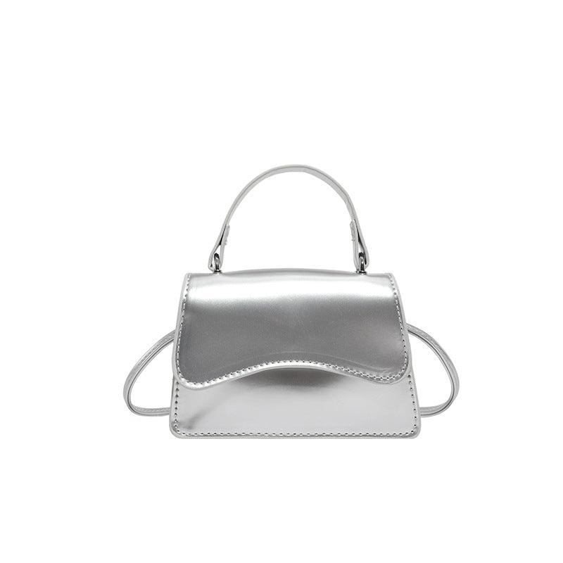 WoStylish Patent Leather Mini Handbag Bowlift