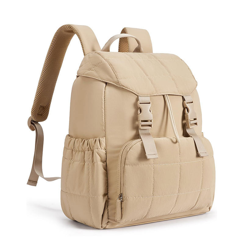 Quilted Multi-Functional Backpack Bowlift