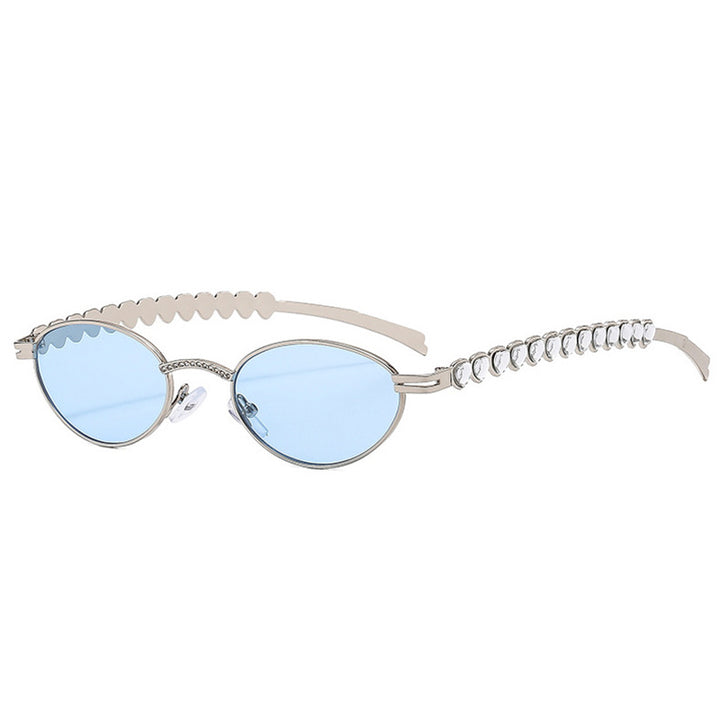 Women's fashionable sunglasses with decorative frame and stylish accents Bowlift