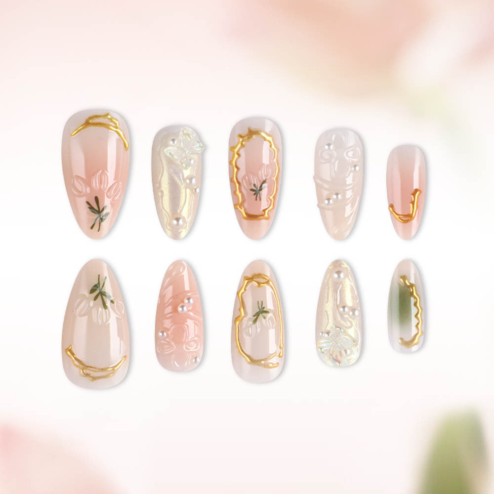 Artistic Gel Nail Extensions Bowlift