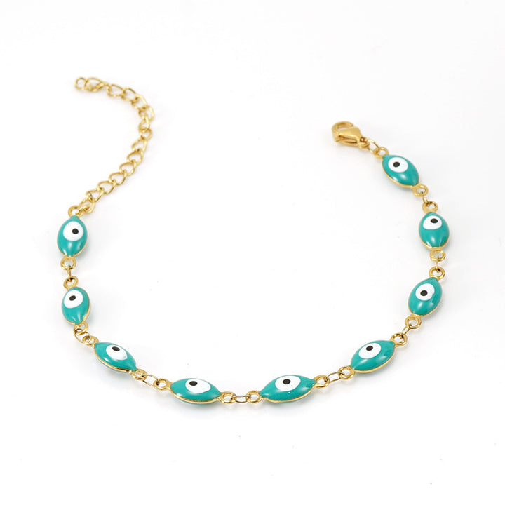 Colorful Evil Eye Bracelet Bowlift