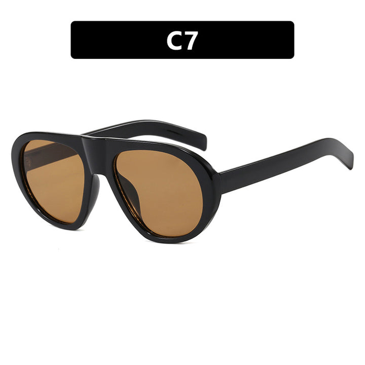 Women striking sunglasses with futuristic frame and sturdy design Bowlift