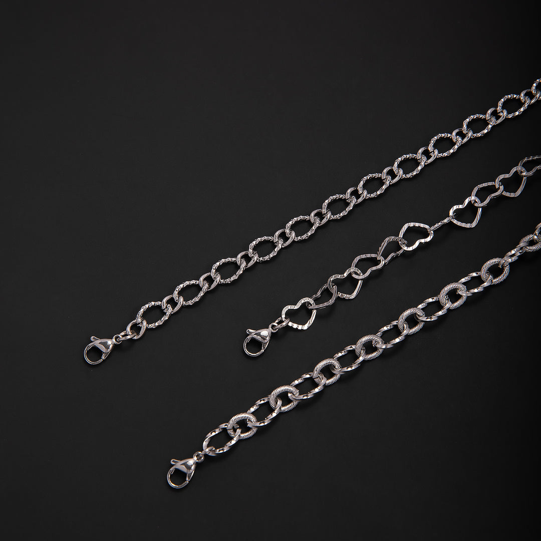 Interlaced Metal Link Bracelet Bowlift