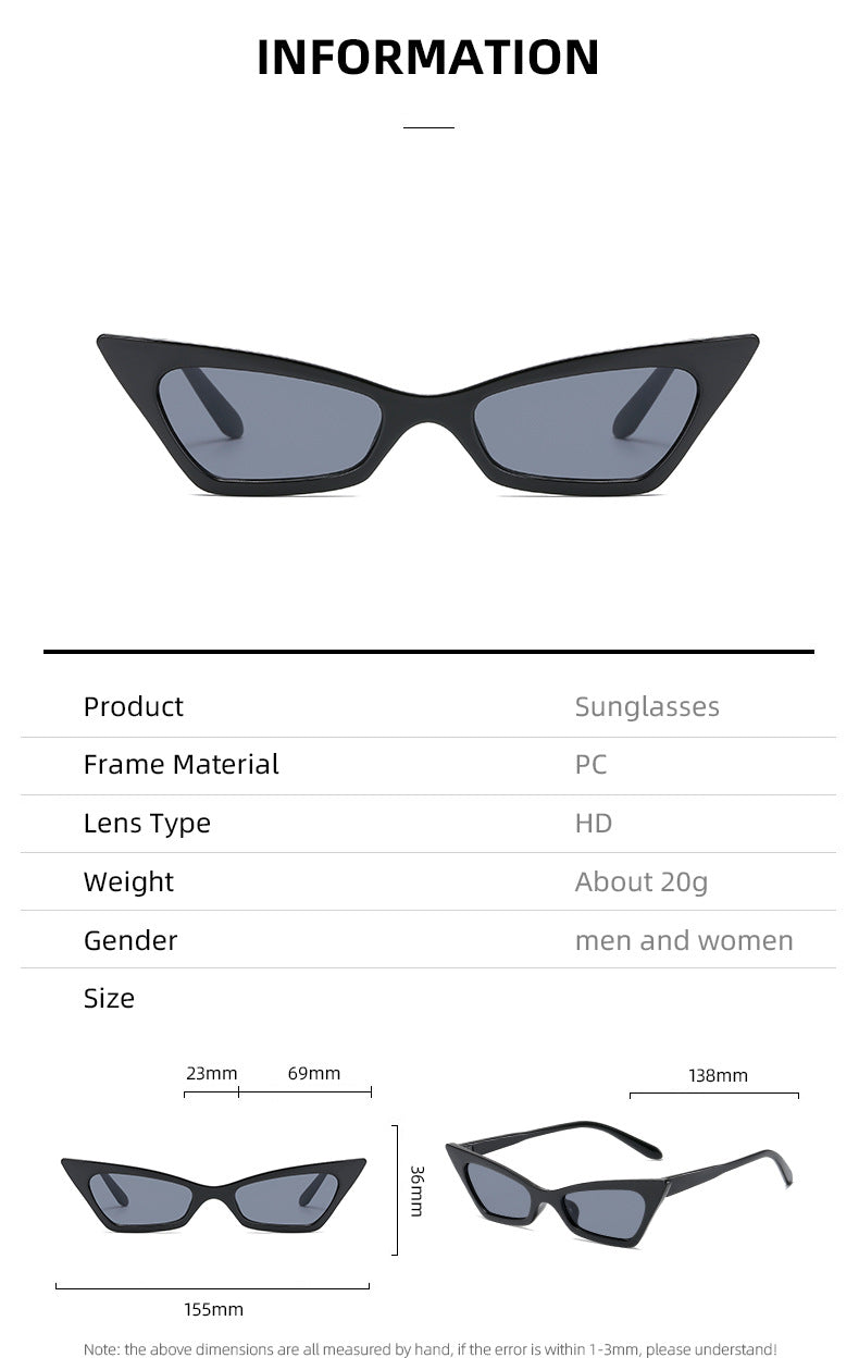 Women's fashionable Cat-Eye sunglasses Bowlift