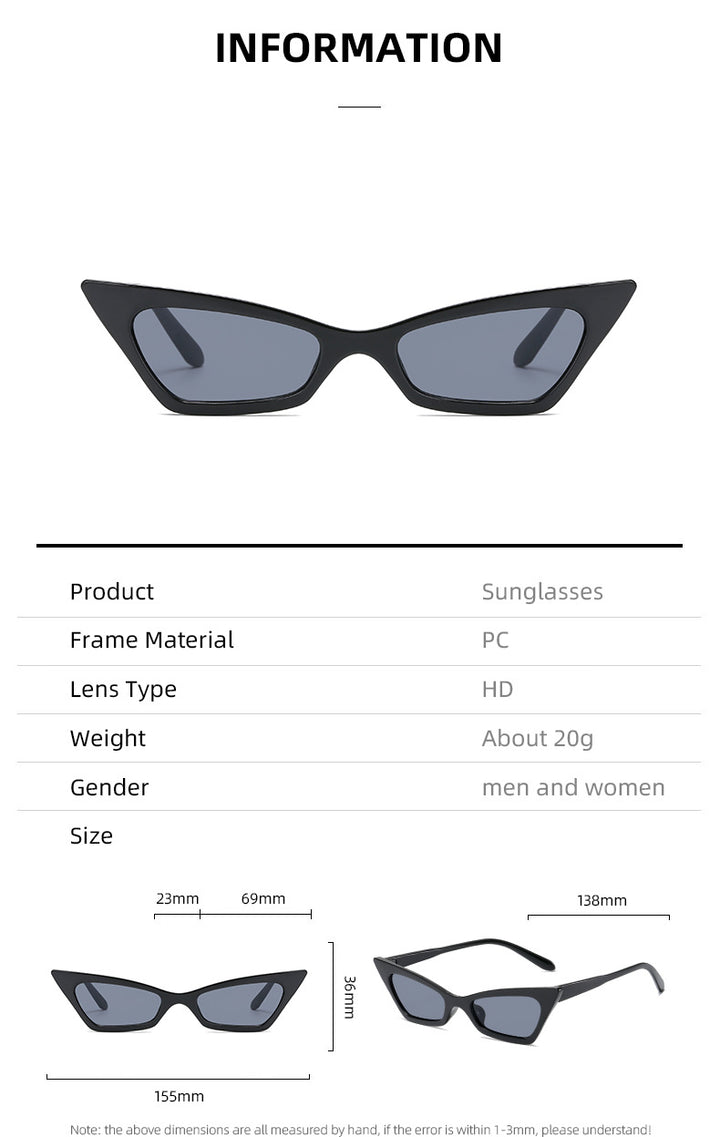 Women's fashionable Cat-Eye sunglasses Bowlift