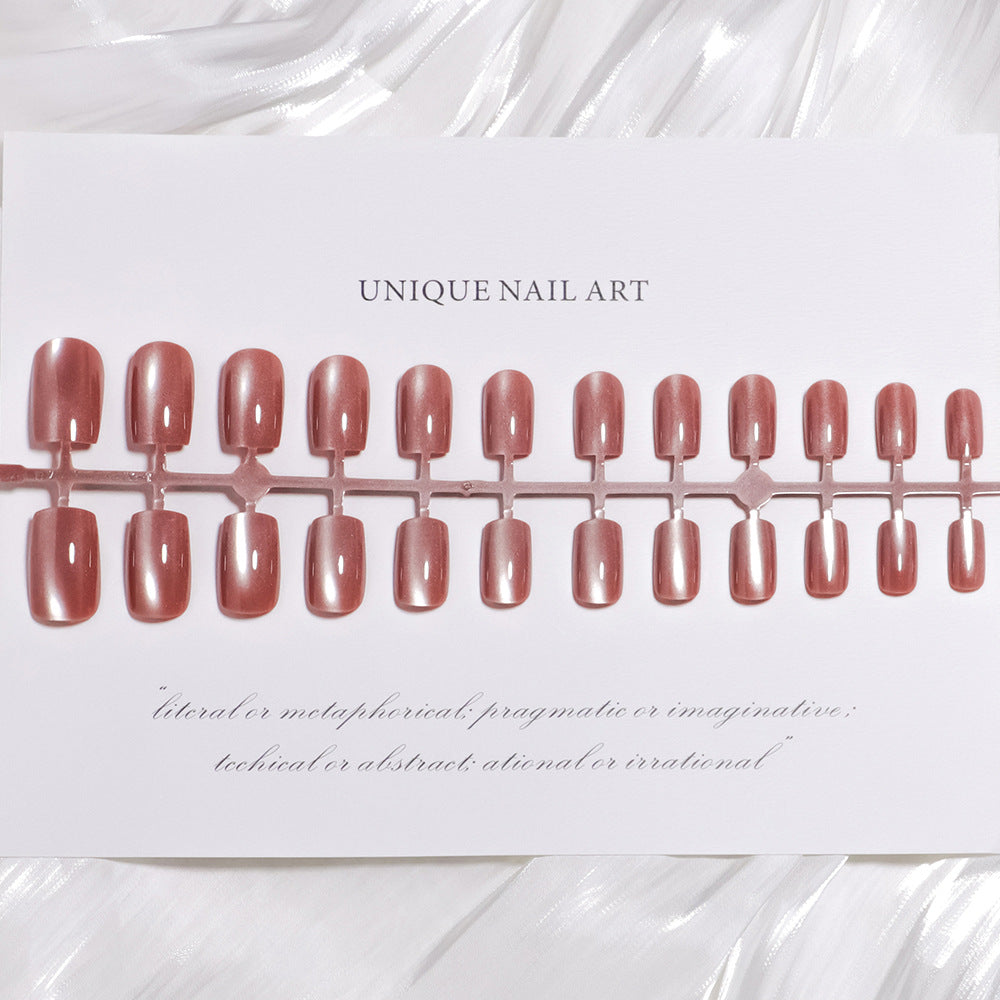 Unique Press-On Nail Art Set Bowlift