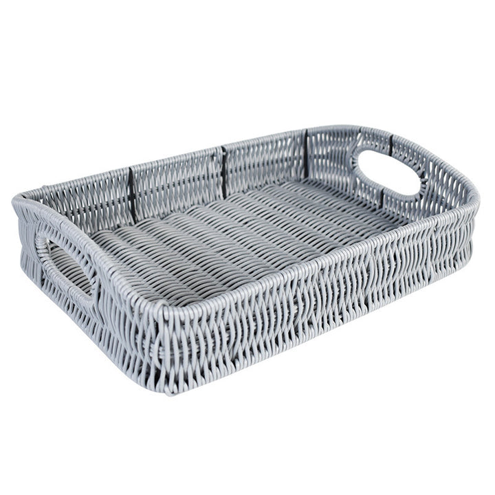 Stacking Woven Storage Trays Bowlift