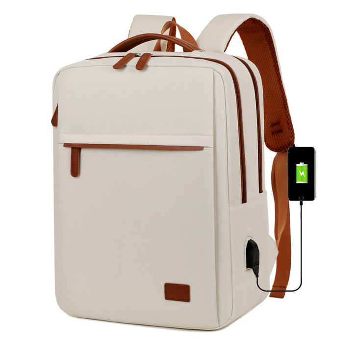 High-Capacity Multi-Compartment Laptop School Backpack Bowlift