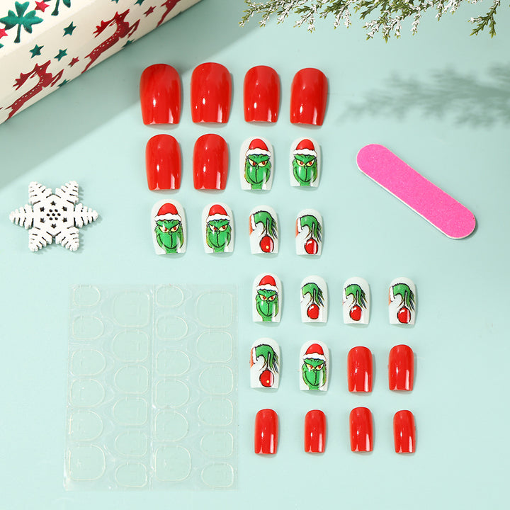 Creative Holiday Art Nails Bowlift