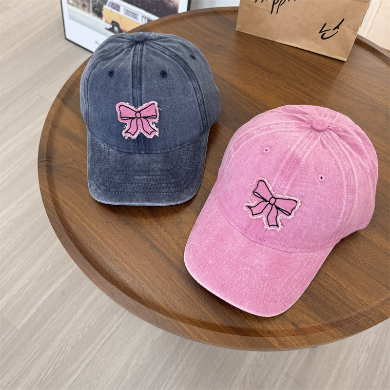 Women's Vintage-Inspired Graphic Baseball Cap Bowlift