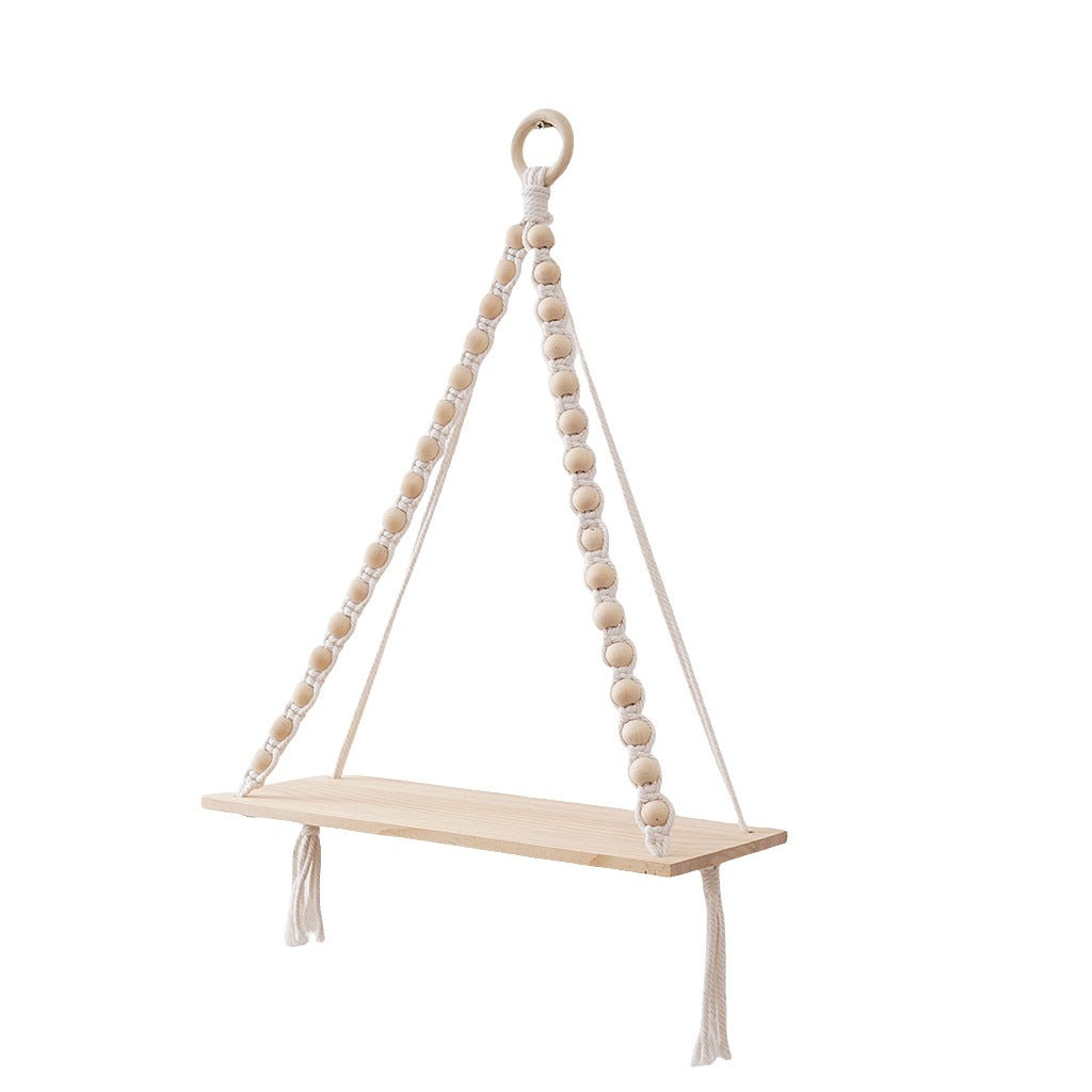 Macramé Wooden Shelf Bowlift