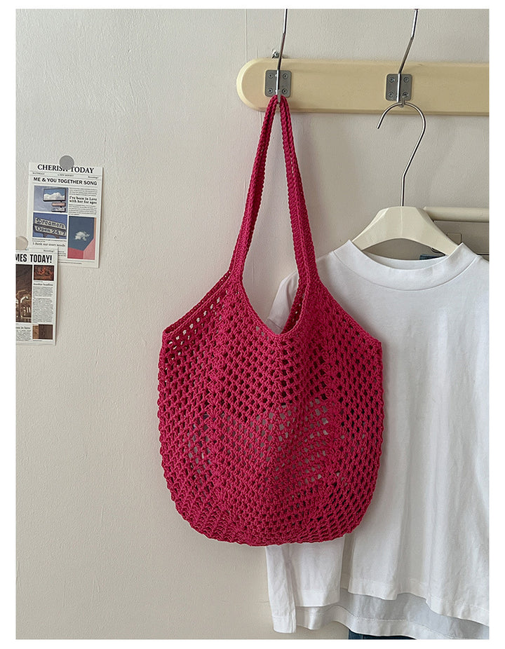 Braided Tote Bag in Modern Design Bowlift