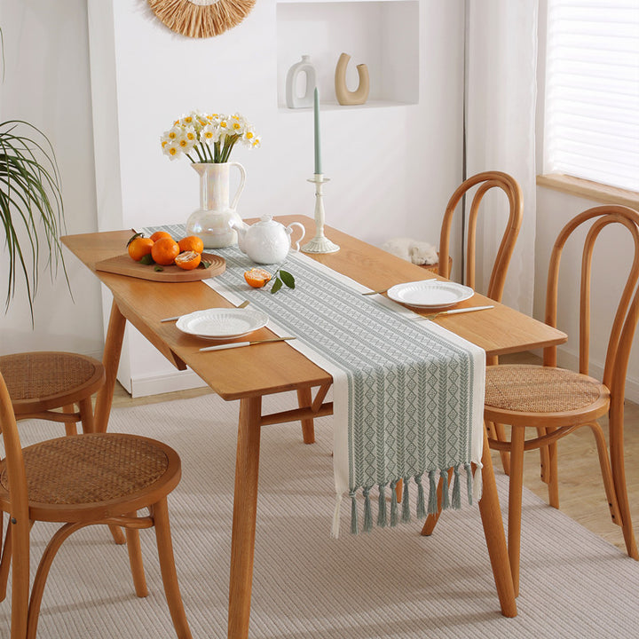 Ornate Fringe Table Runner